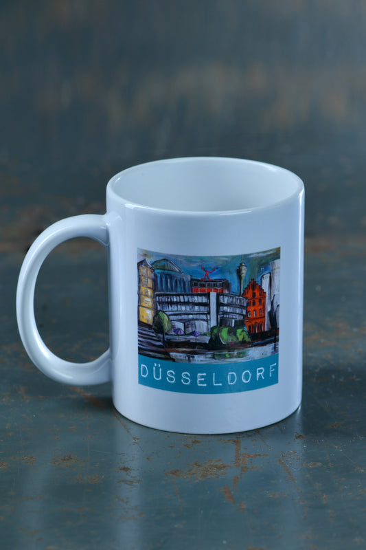 Düsseldorf Geschenke Tasse, schöne Tasse mit dem Motiv Düsseldorf Pottpourri