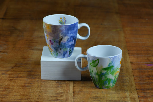 4 Tassen für 40€ | Florale Tassen