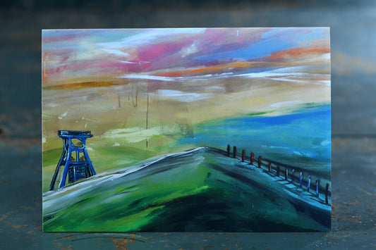 Halde Haniel | Bottrop | Klappkarte