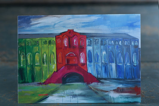 Maschinenhalle| Gladbeck| Klappkarte