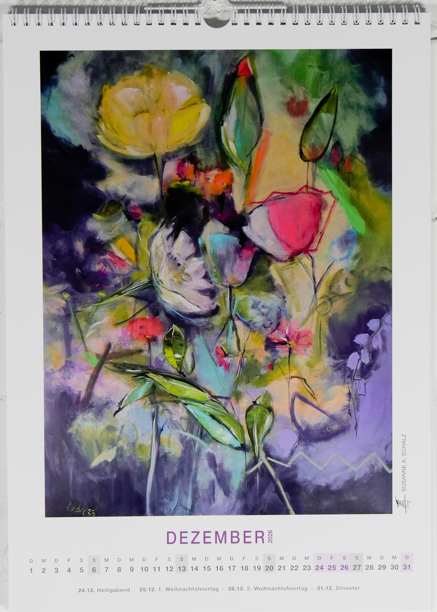 Kalender Floral