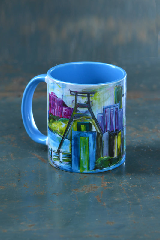 Ruhrpott Geschenke Essen, schöne Tassemit dem Motiv Essen | Pottpourri 
Vorderseite