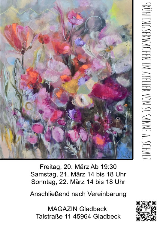 Frühlingserwachen – Vernissage mit Susanne A. Schalz