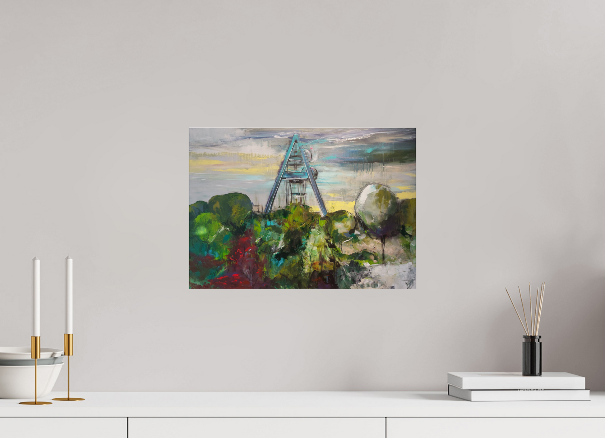 42,1 x 30 cm, Photo Print Under Acrylic Glass Zeche Auguste Victoria | Marl