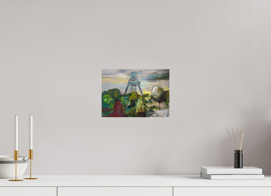 28,1 x 20 cm, Photo Print Under Acrylic Glass Zeche Auguste Victoria | Marl