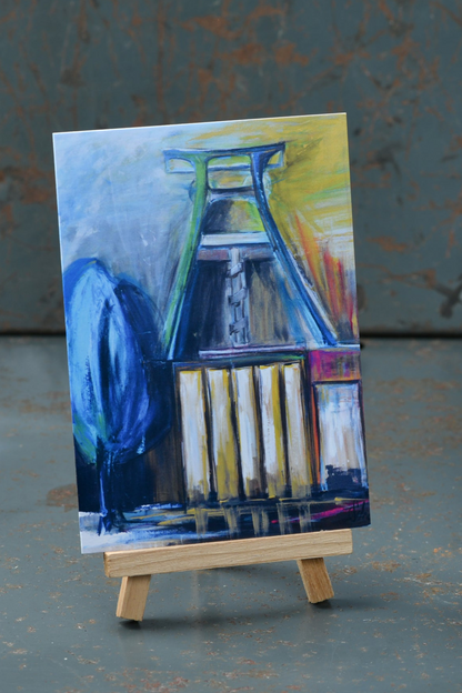 Bergbau Museum| Bochum| Klappkarte