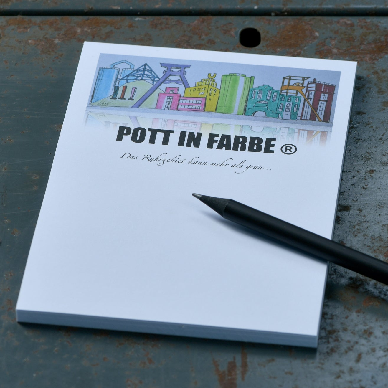 POTT IN FARBE | Notizblock