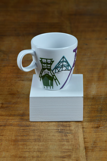 Skizze Ruhrgebiet | Tasse