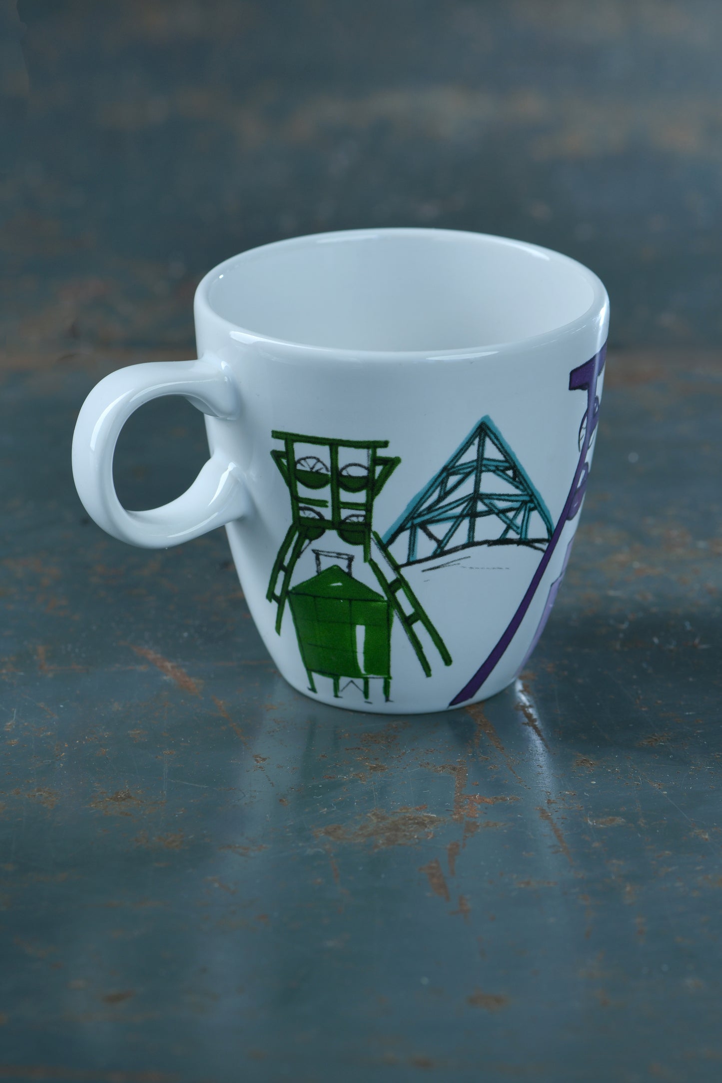 Skizze Ruhrgebiet | Tasse