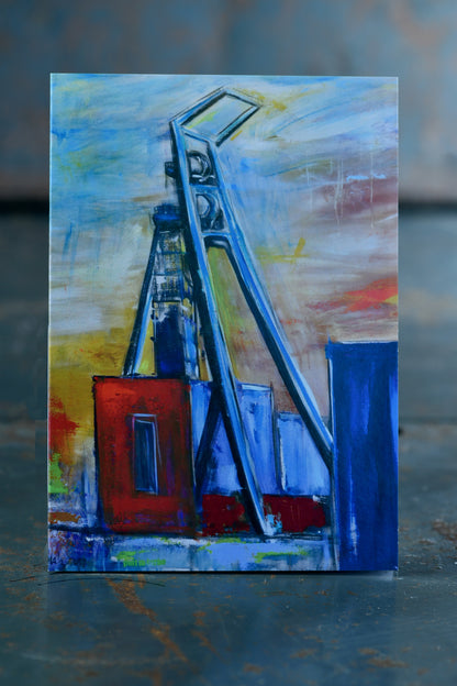 Zeche Hugo | Gelsenkirchen| Klappkarte