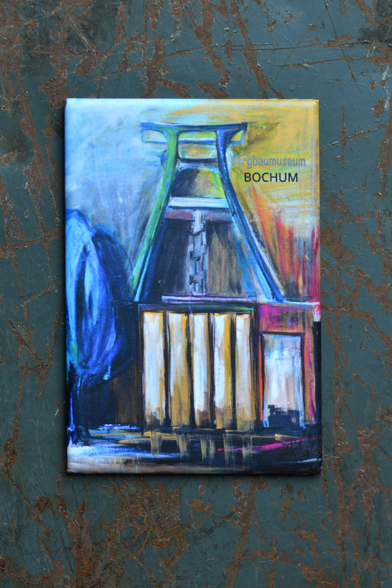 Ruhrpott Geschenke Bochum, Motiv Bergbau Museum als Magnet