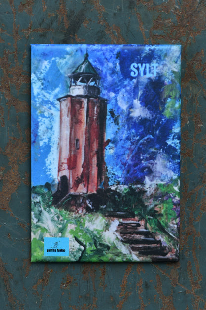 Leuchtturm Rotes Kliff | Sylt | Magnet