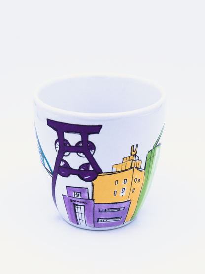 Skizze Ruhrgebiet | Tasse