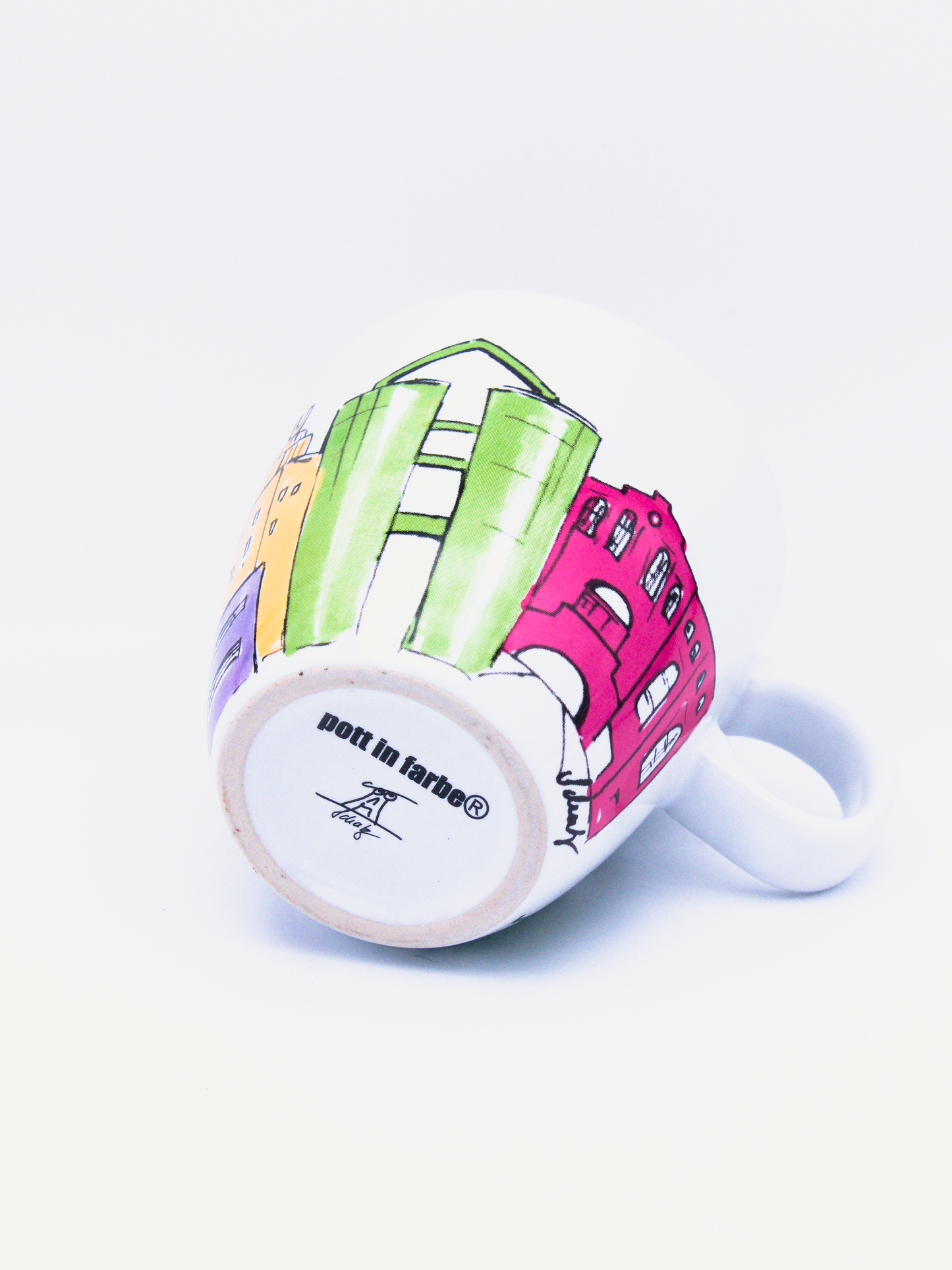 Skizze Ruhrgebiet | Tasse