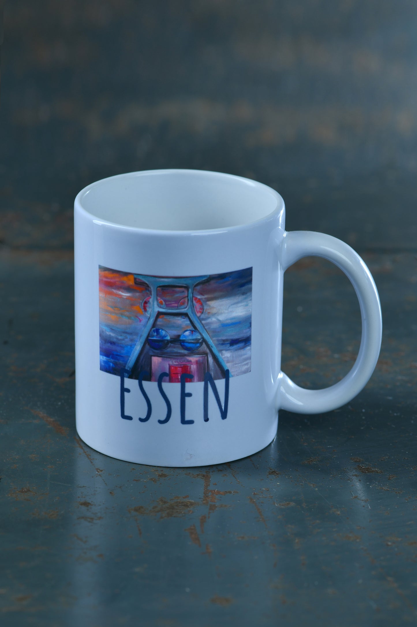 Ruhrpott Geschenke Tasse, schöne Tasse mit dem Motiv Zeche Zollverein