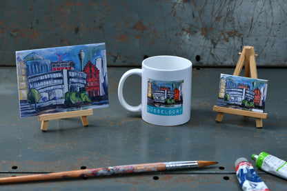 Ruhrpott Geschenk-Set – Magnet, Tasse und Klappkarte mit Pottpourri Düsseldorf