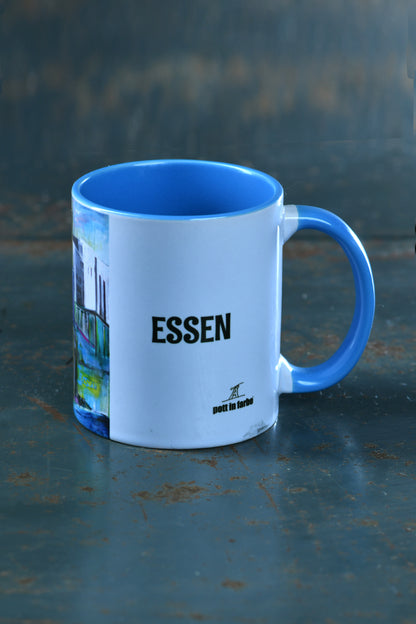 Ruhrpott Geschenke Essen, schöne Tassemit dem Motiv Essen | Pottpourri 
Rückseite