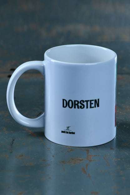 Ruhrpott Geschenke Tasse, schöne Tasse mit dem Motiv Zeche Fürst Leopold in Dorsten